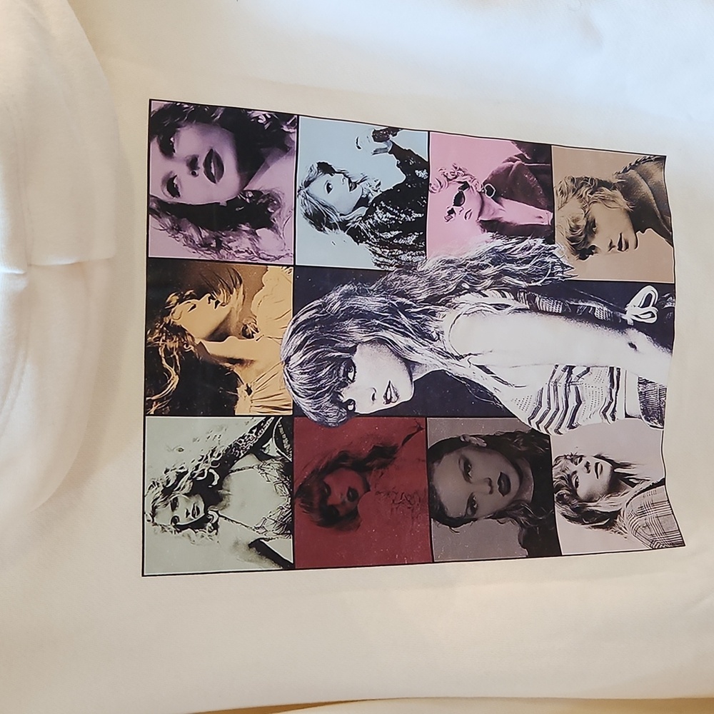 Taylor Swift The Eras Tour Cream Hoodie